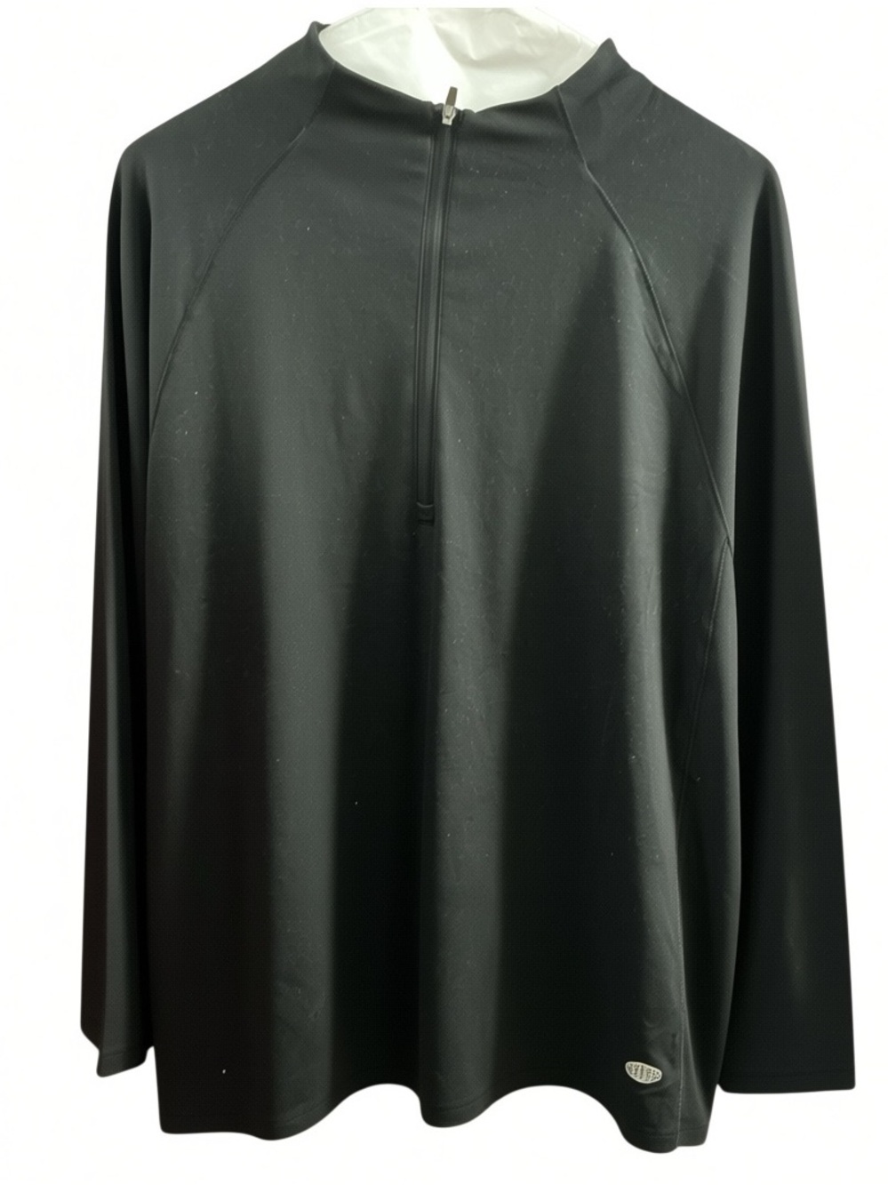 Reel Legends Women's Black Long-Sleeve UPF Sun Protection Top